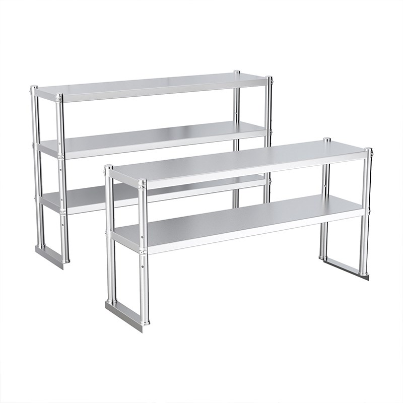 不锈钢货a架厨房冷柜冰柜台上架工作台台面立架货架操作台上置物