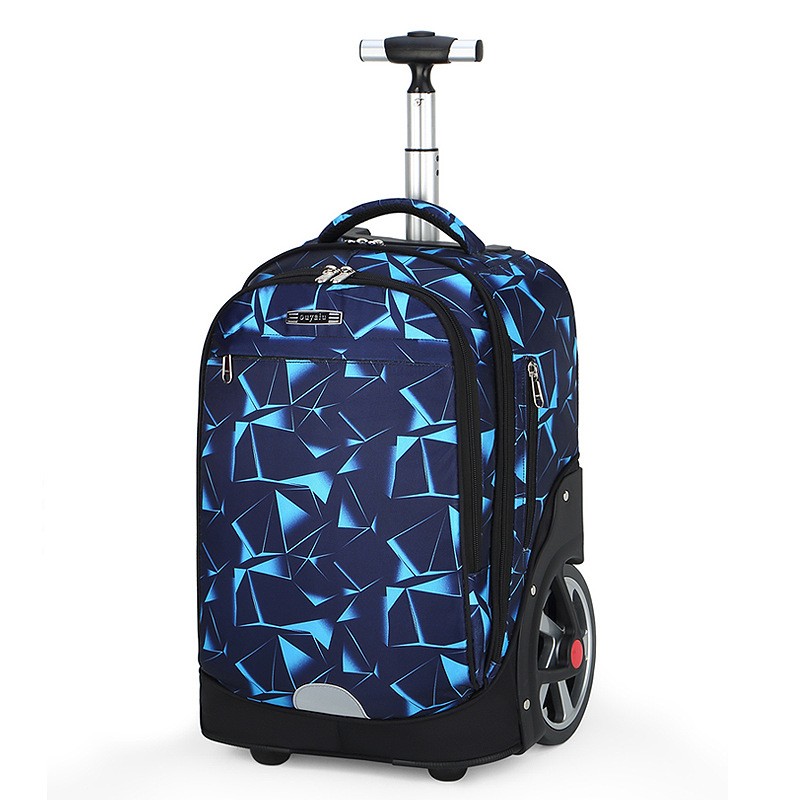 2021年新款大轮子可爬楼梯拉杆书包高初中小学生U大容量减负行李