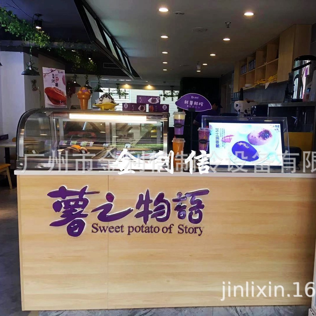 单层薯之物语陈列加热柜糕点热酥柜金利信牌蛋挞炉