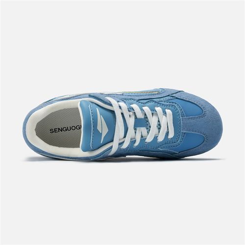 森果果 赛车鞋/天蓝色薄底德训鞋男女2025春季内增高鞋子板鞋