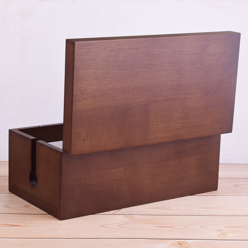 wifi路由器插座数据线电线排插插线板收纳盒遮挡盒置物架实木盒子