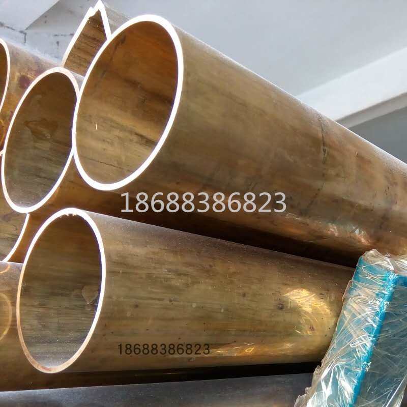 护手圆管大口薄壁铜管铜套毛细h62 装饰空心径 楼梯黄h65铜管厚壁