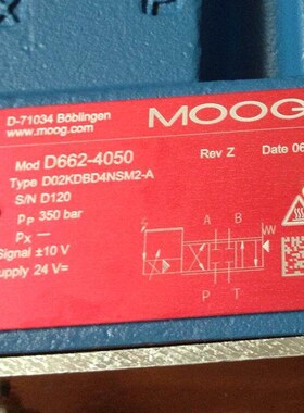 D662-4050 D02KDBD4NSM2-A # MOOG//穆格,比例伺服