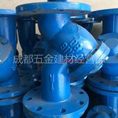 100 150 16DN50 法兰过滤器铸铁铸钢过滤器Y型法兰过滤器GL41H