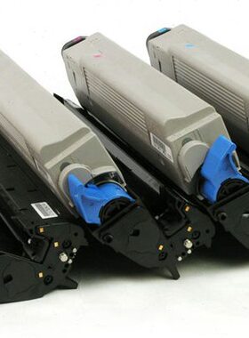 适合OKI C811 C830 C831 C841 C8600 C8800彩色白墨硒鼓粉盒组件