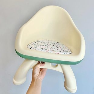 宝宝吃饭桌餐椅凳子婴儿童椅子家用塑料靠背座叫叫椅小板凳多功能