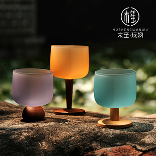 木笙玩物女生高颜值果冻红酒杯微醺香槟可爱起泡酒玻璃高脚杯礼物