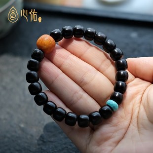 俄料天然老蜜蜡单珠散珠 老型桶珠子墩子DIY配珠隔珠顶珠星月配饰