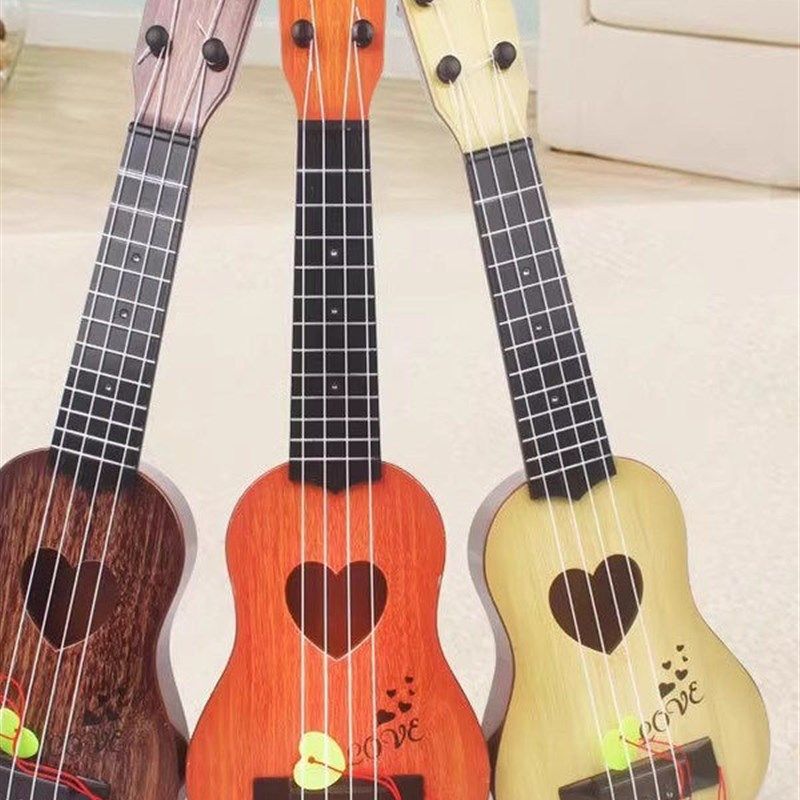 尤克里里初学者男女学生少儿玩具吉他通用益智优质音乐吉他可弹奏