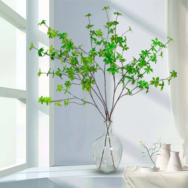仿真绿植室内装饰样板房玄关绿植摆件仿真花马醉木1.2米手感吊钟