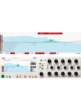 Softube iWeiss EQ1 母带级EQ均衡器插件效果后期母带混音