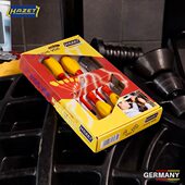 德国HAZET哈蔡特进口绝缘螺丝刀十字一字电工螺丝批套装 包邮