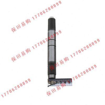 久保田988 1008 EX108 CX100收割机配件5T101-6856-0搅龙再筛选轴