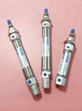 不锈钢迷你气缸MI40/32/25/20/16/12/10X25X50X75X100X150X200S-U