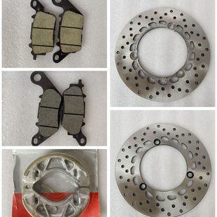 前后制动片 刹车皮碟刹盘刹车盘 NVX155原厂刹车片 适用NMAX155