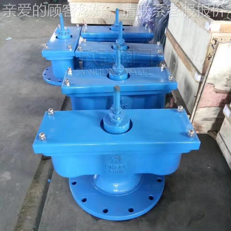 B2-10P不锈钢双口气阀 现37排货 防水Q 锤 法兰式大排量 阀门