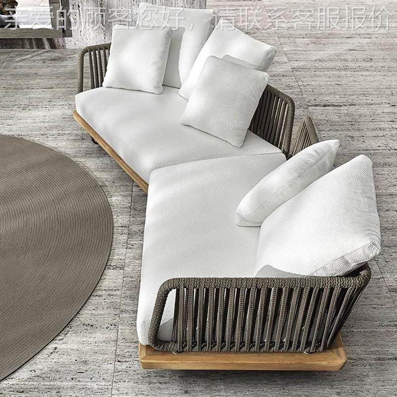 户外家具阳台藤艺柚木发椅户外T-069发庭院沙计师设酒店藤椅沙发,商业/办公家具,商用藤编家具,淘宝优惠券,粉丝福利购,淘宝优惠卷