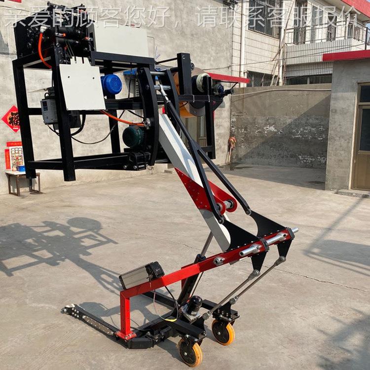 可定电动液装卸叉车 便携式动叉车折叠压500kg液 压小型吊电臂叉