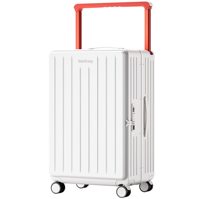 侧开行李箱深仓女20寸登机箱2025新款宽拉杆24寸铝框大容量旅行箱