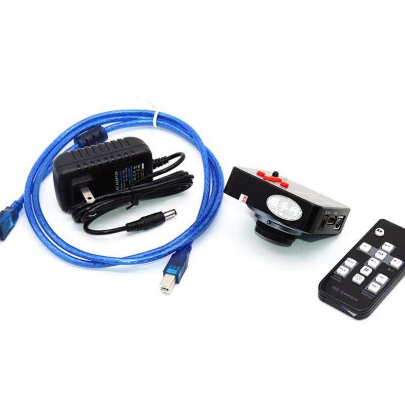 促销3800万像素HDMI工业相机 USB接口带测量存储可插TF卡拍照录像