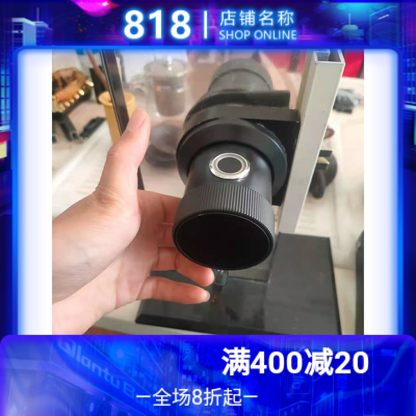 16极窄玻璃门指纹锁生态门木门密码把手锁有框刷卡钥匙小程序远程