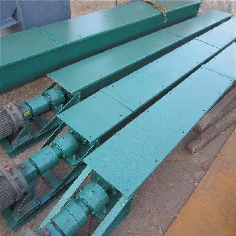 U型有轴无轴螺旋输送机颗粒物料水泥输送绞龙碳钢不锈钢爬坡上料