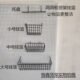 网格货架挂篮洞洞板孔板货架网篮筐小商品收纳展示置物篮大小挂篮