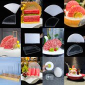 海鲜姿造刺身摆盘模具和牛雪花牛肉寿司三文鱼装 饰萝卜圈磨具 盘装