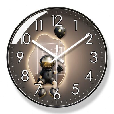 易普拉8079挂钟潮流简约客厅创意家用简约时钟表现代静音扫秒石英