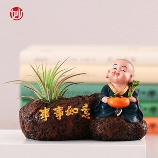 文艺小清新花瓶禅意日式 饰摆件 家居创意插花花器客厅办公室桌面装