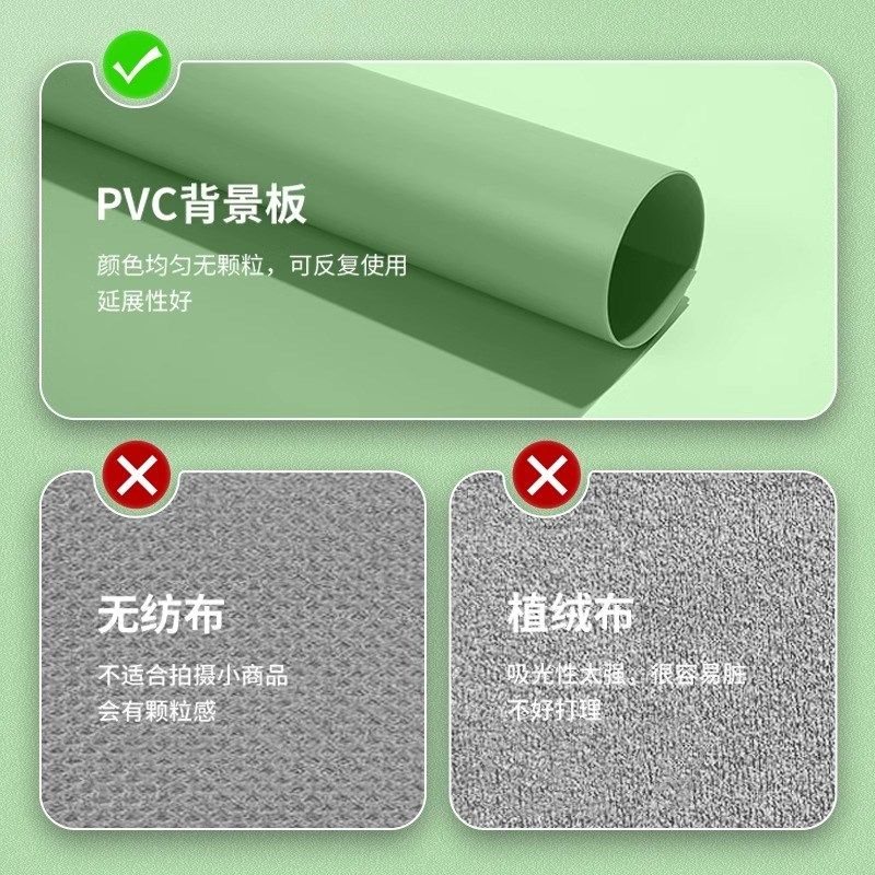 150*200磨砂PVC背景板淘宝摄影背景纸拍照主播道具照相拍摄摄影棚