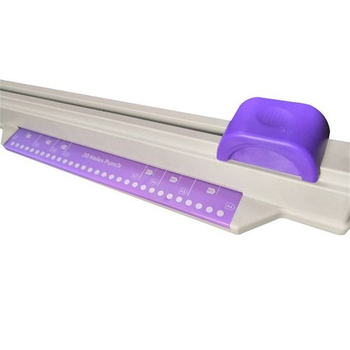 连续打孔机活页A4手推30孔多功能打孔机通用B5A5B6纸张活页打孔器