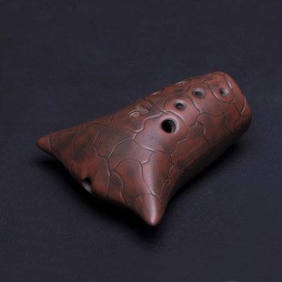 空谷埙牛头埙专业演奏好吹十孔刚猛有力调式 齐全还可当茶宠可水洗