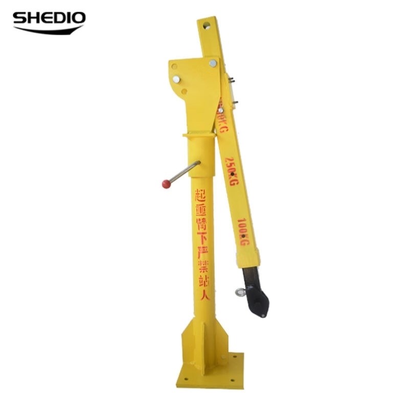 晟雕车载吊机汽车吊机12v24v车用吊运机电动绞盘微型葫芦车用吊机