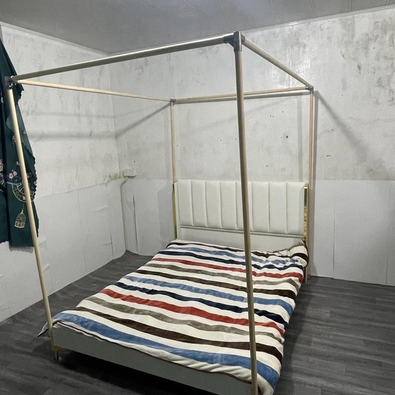 支持单独的蚊帐支架家用形杆子加粗厚铝合金管子买卖原实木色