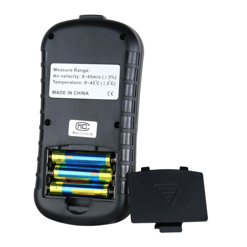 BENETECH 数字风速计 GM8909 便携式测风速风温风速仪器风量