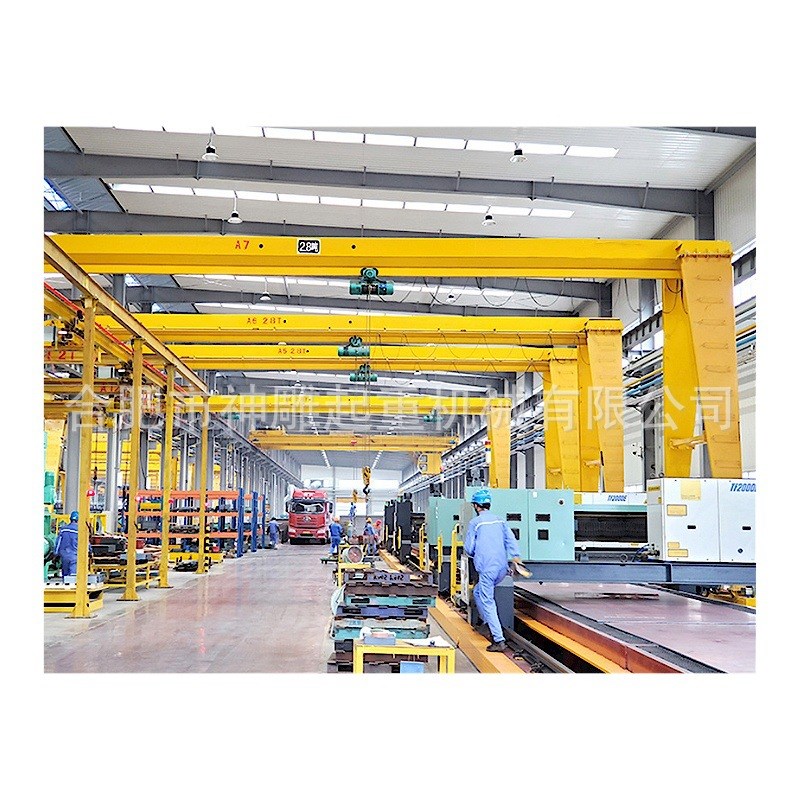 源头厂家直供单腿龙门吊MHB型半门式起重机 16.5米宽10吨半龙门吊