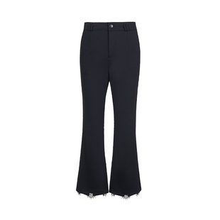 遮肉显瘦直筒阔腿裤 夏季 商场同款 N134B42172 时菲菲