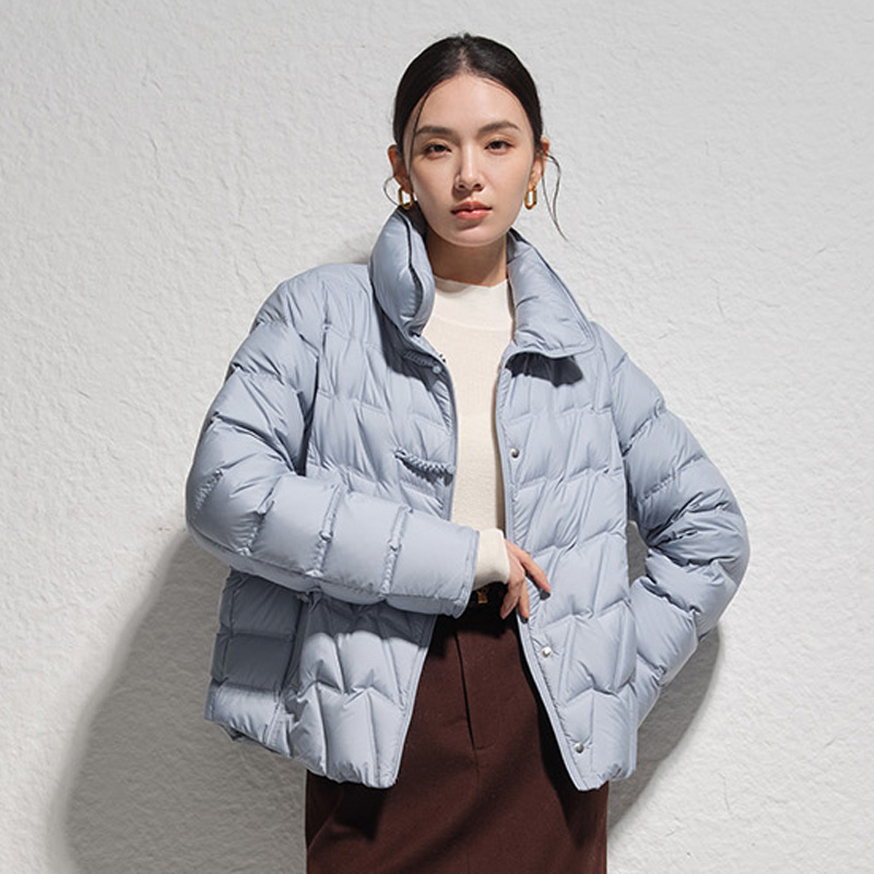 【时菲菲】商场同款冬季新品短款鸭绒服N1010B44958