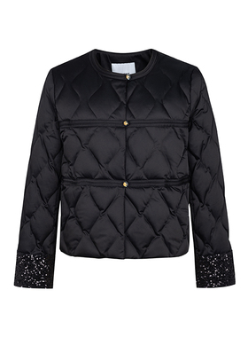 【时菲菲】商场同款秋冬短款鹅绒羽绒服N109B43997