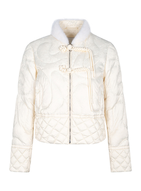 【时菲菲】商场同款新国风短款水貂鹅绒服N1010A34800