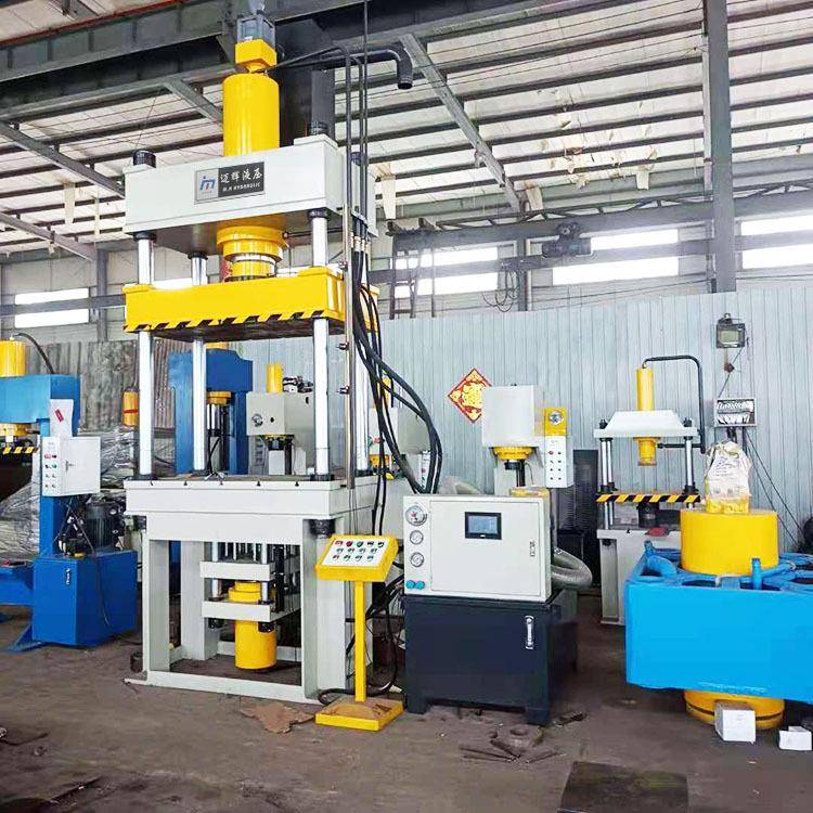 315T不锈钢水槽水箱拉伸成型压力机封头冷压模压机三梁四柱液压机