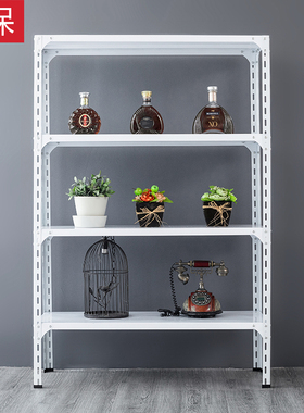 45宽角钢货架置物架落地多层展示架家G用仓库阳台超市铁架收纳架