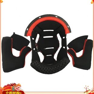 原装ls2头盔内衬FF396全盔内胆FF370揭面盔内棉MX436越野半盔耳仔