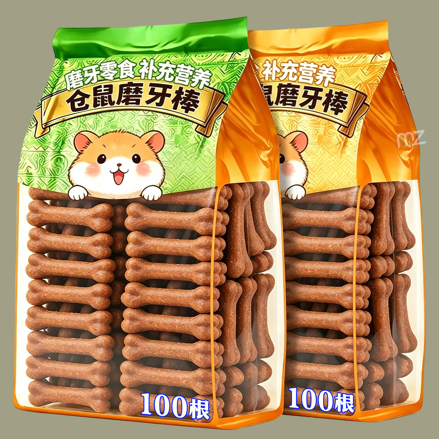 金丝熊花枝鼠仓鼠通用小宠零食