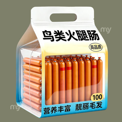 小鸟零食火腿肠鸟类零食