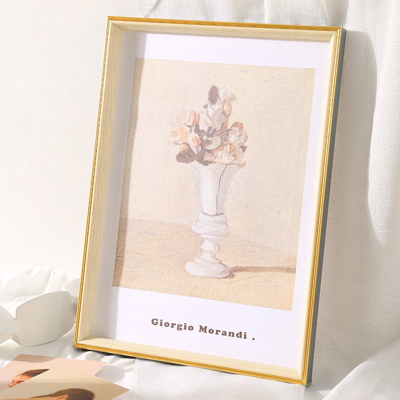 相框摆台挂墙画框装裱a4a3油画外框1B2 16寸18儿童4k8k八开北欧风