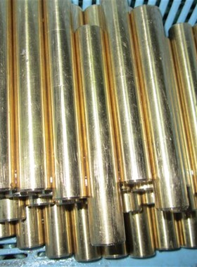 【专业定做】直径15mmX90mm黄铜双头内牙M6螺母连接件 专业定制