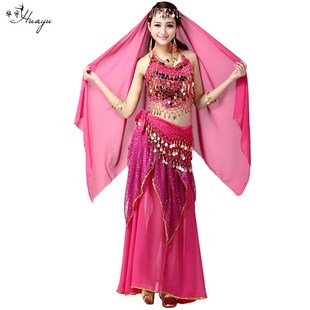 舞蹈印度演出服节q日新疆裙子肚皮舞舞台舞会表演成人套装