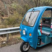 电动三轮车雨棚纳米塑料雨棚